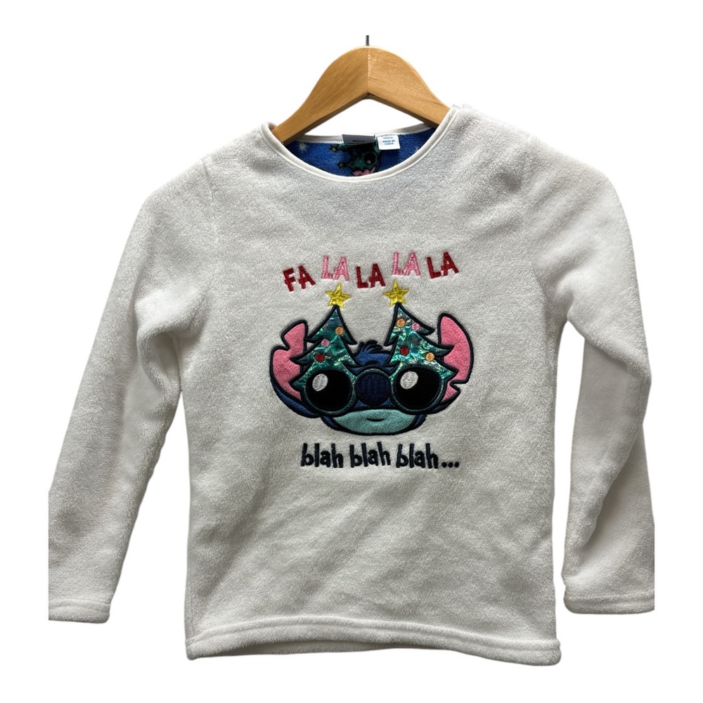 Stitch Christmas Sweater Girls 9-10